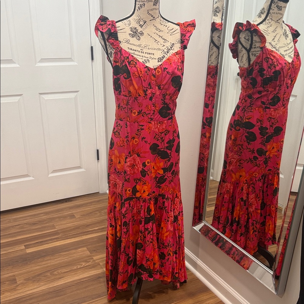 Floral Pink Dress
